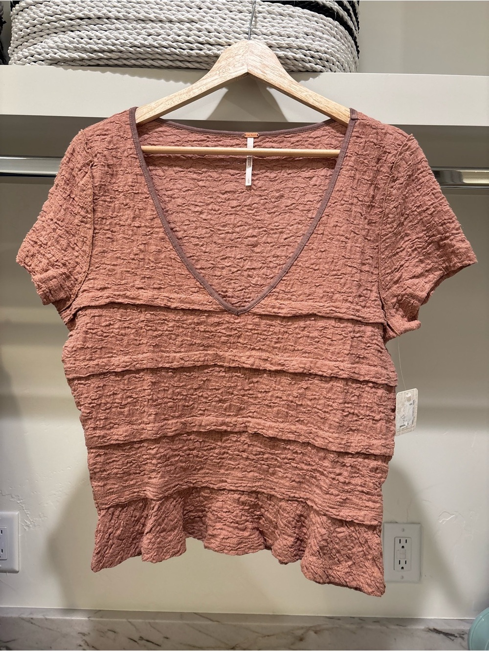Free People Krystal Tee in Tuscany - Picture 8 of 11